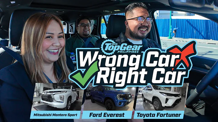 Wrong Car/Right Car: Toyota, Mitsubishi, or Ford? Which midsize SUV should you go for? | Top Gear PH