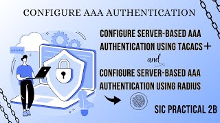How To Configure Server-Based AAA Authentication Using Tacacs+ and Radius in Cisco Packet Tracer 🔐✅