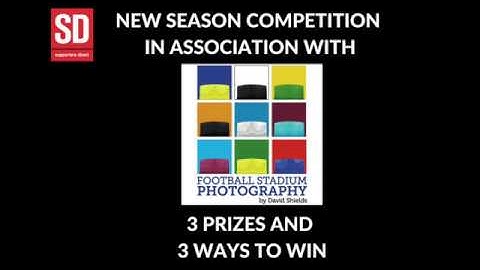NEW SEASON COMPETITION - 3 PRIZES TO BE WON!