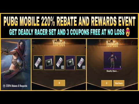 HOW TO GET SET AND CLASSIC CRATEIN PUBG MOBILE FOR FREE - DEADLY DANCER REBATE EVENT  @BRIGADIERJ9