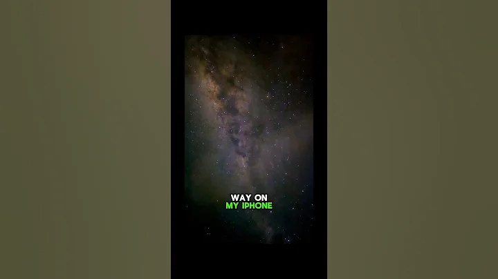 Capturing Stars & Milky Way with iPhone 15 Pro Max #shorts #star #photography