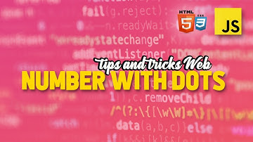 Trik Menambah titik atau koma pada Angka menggunakan Vanilla JavaScript