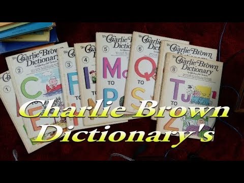 Charlie Brown Dictionary's - YouTube