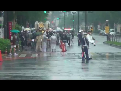 2017/05/13 雨降りの中のお祭り 靖国通り浅草橋交差点 @odaiba007