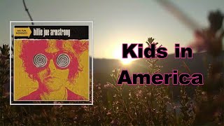 Billie Joe Armstrong - Kids in America (Lyrics)