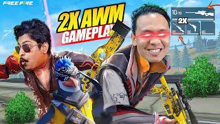 15M Gyan Bhai 2x Awm Challenge 🔥 Tonde Gamer - Free Fire Max