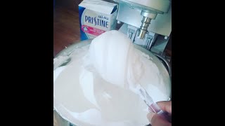 HOW TO WHIP NON DAIRY CREAM FOR CAKE FILLING & FROSTING
