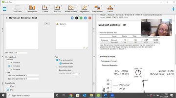JASP- Binomial Test