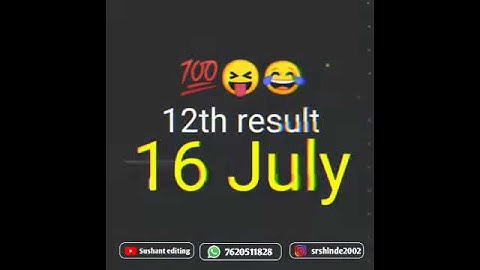 12th result/12th result status/WhatsApp status/HSC result/HSC result status/#Sushantgraphy