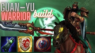 Guan Yu warrior build is unstoppable! -Smite