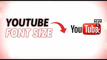How To Fix YouTube Font Size