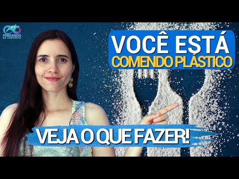 Vídeo: Microplástico - comer - beber - respirar. Partículas de plástico são encontradas até mesmo em