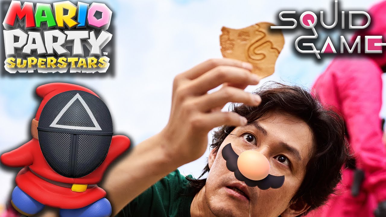 We found SQUID GAME inside Mario Party!!!! - YouTube