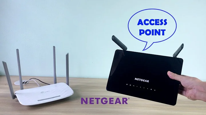 How to add NETGEAR Router to your network ( Access Point mode ) | NETVN