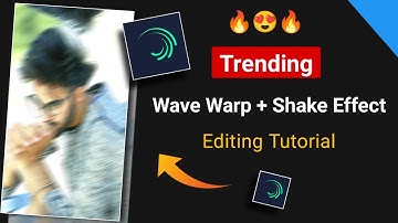 Trending Wave Warp + Shake Effect Editing in Alight Motion | Alight Motion Tutorial | Trick Unboxer