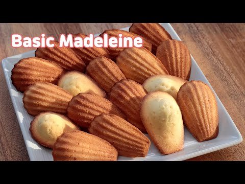 My Favorite Basic Madeleine  Recipe that anyone can make easily