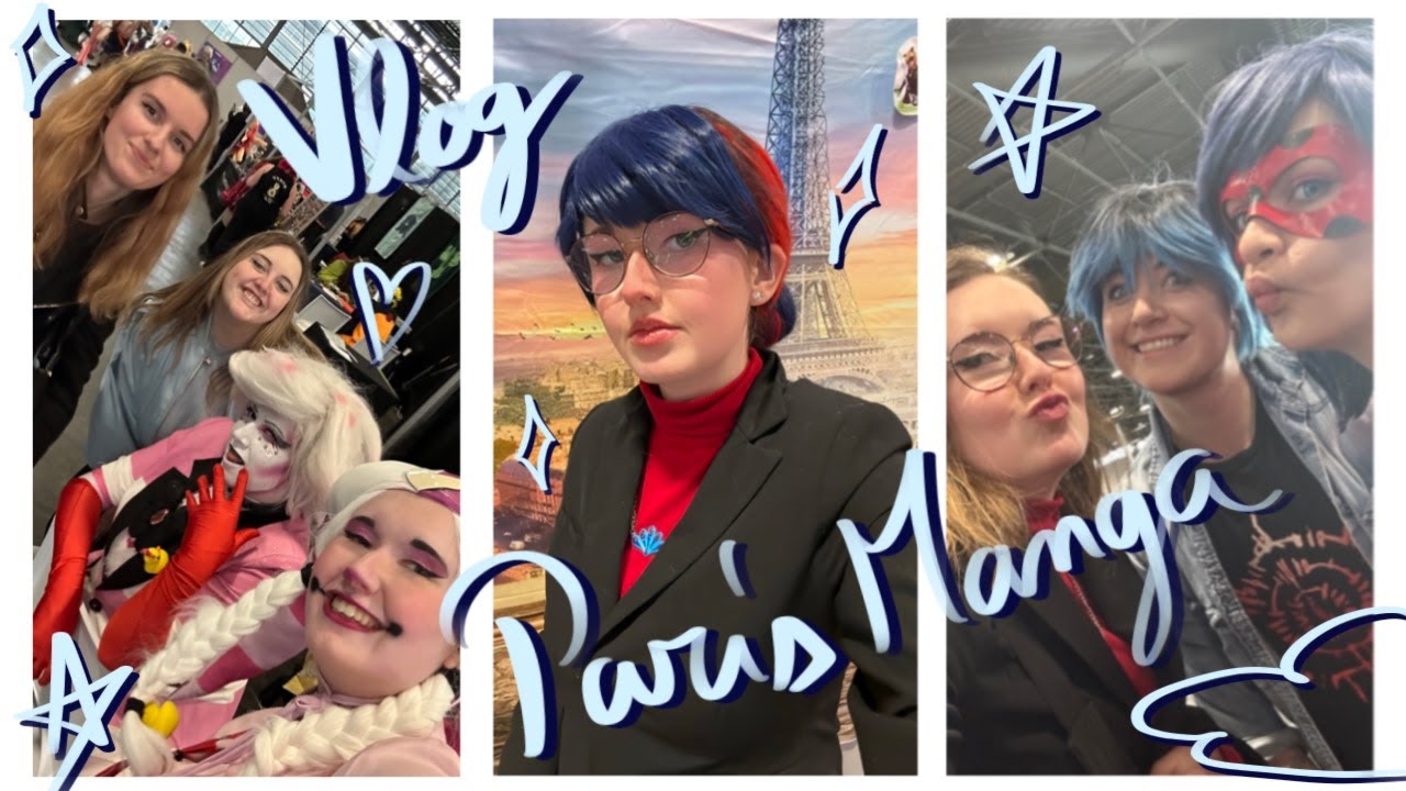 Vlog farfelu de la Paris Manga (feat @MiracleDreamProduction )