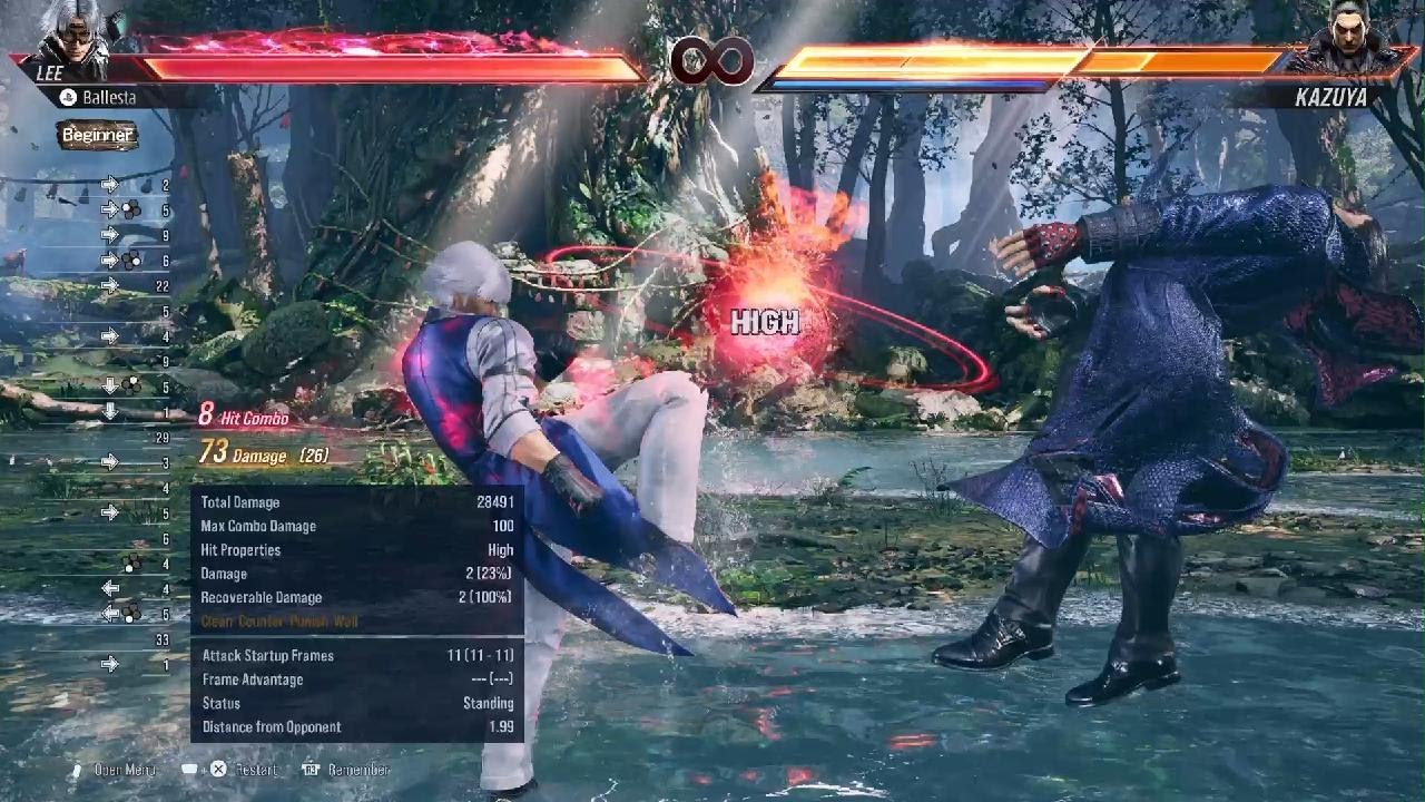 lei chaobla tekken 8 100 damage combo lol