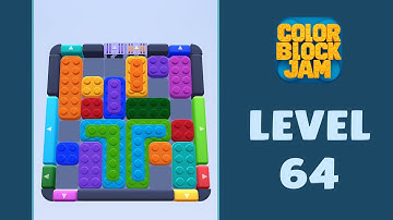 Color Block Jam Level 64 Walkthrough | Gameplay Solution