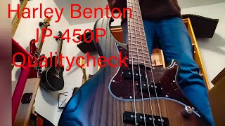 Harley Benton JP-450P Qualitycheck