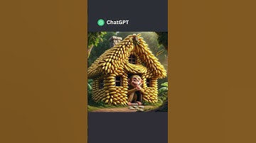 ChatGPT & Monkey: A Hilarious Banana Obsession Story #ai #chatgpt #aiart