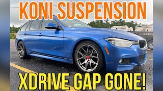 BMW F3x Suspension Install with Koni Special Active & Eibach Springs (F31 Diesel Wagon)