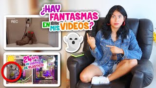 👻 ¡HAY FANTASMAS EN MIS VIDEOS! 😱 REACCIONANDO A IMAGENES PARANORMALES de MIS VIDEOS| Conny Merlin