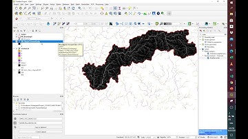 Catchment Delineation & Stream Order Using QGIS