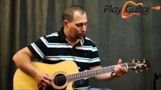 Guitar Riff on C+ (Hybrid or Flatpicking)