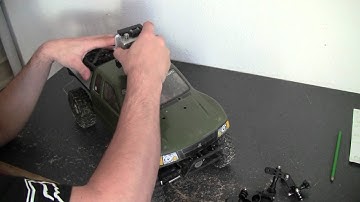 Axial SCX10 Honcho Mounting Options GoPro HD Review - FPV System RC Car Project Part 6