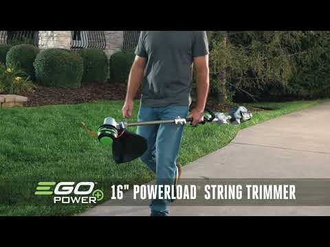 POWER+ 16" POWERLOAD™ String Trimmer with Telescopic Carbon Fiber Shaft video