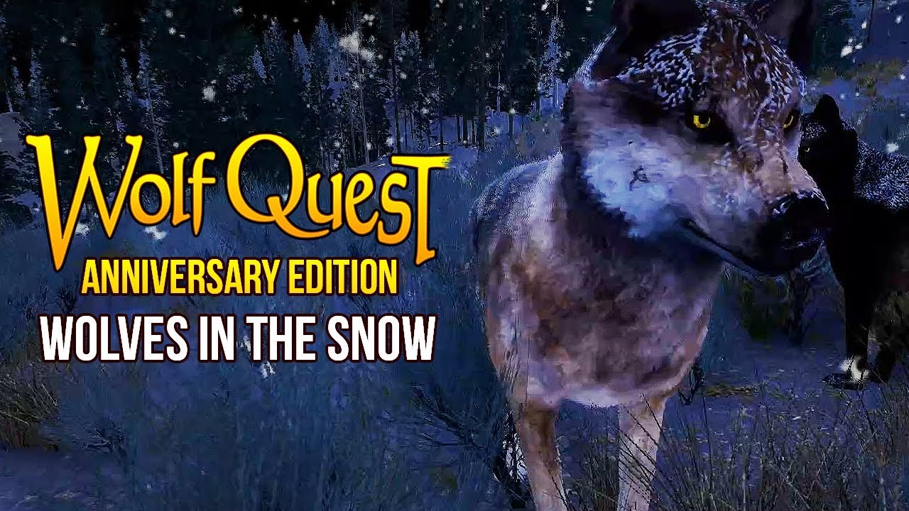 WOLVES IN THE SNOW WolfQuest Anniversary Edition Gameplay Part 3 WOLVES IN THE SNOW WolfQuest Anniversary Edition Gameplay Part 3