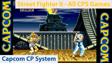 Street Fighter II: The World Warrior / Championship Edition / Hyper - Capcom CP - CPSTRAVAGANZA