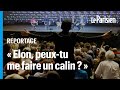 Elon musk fait sensation  vivatech 2023   des gens se sont battus dehors pour entrer 