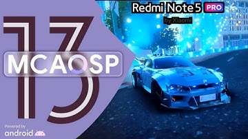 MCAOSP 13 Patch February 2023 di Redmi Note 5 Pro || Install dan Review Custom Rom Android 13 ||
