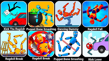 Kick Loser Ragdoll Break, Climbing Slice, Puppet Bone Smashing, Ragdoll Fall, Hero Capture...