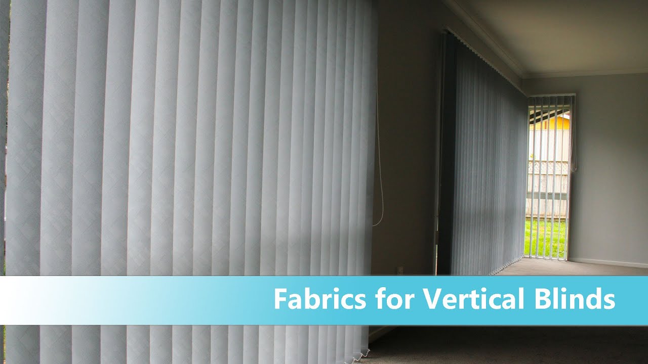 Vertical blinds how to choose fabric YouTube