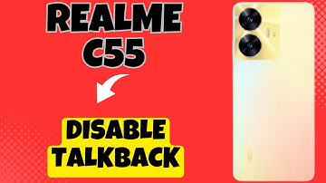 Realme C55 Disable talkback | How to Turn OFF TalkBack Mode  | Tips and Tricks of Talk Back