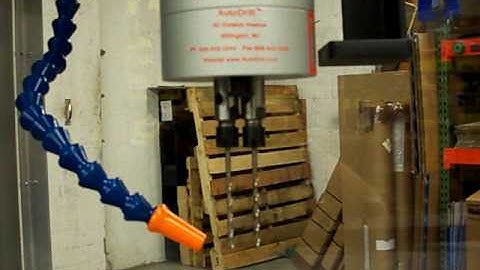 Multi Spindle Example of Automatic Drilling Fixture