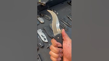 Would you carry this WICKED blade? Cold Steel Black Talon 2 #shorts #knife #ytshorts