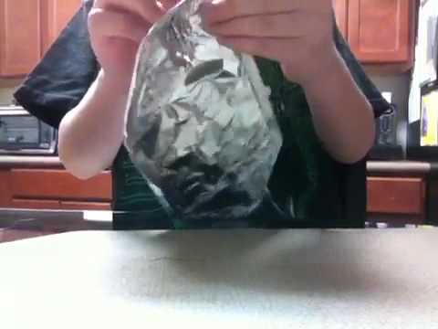 How to make the best tin foil boat my way - YouTube
