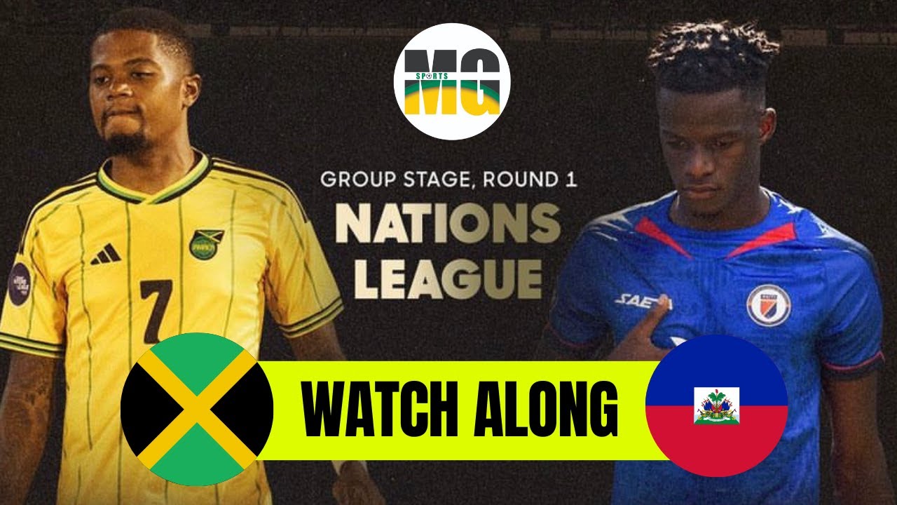 LIVE Jamaica vs Haiti Live Stream Concacaf Nations League Watch Along Jamaica Reggae Boyz