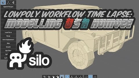 Modelling USA Humvee in Silo 3d