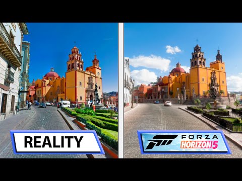 Сравнение реальной Мексики с виртуальной в Forza Horizon 5: с сайта NEWXBOXONE.RU