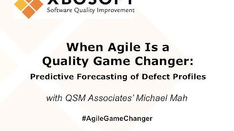 When Agile is a Quality Game Changer Webinar - Michael Mah, Phil Lew