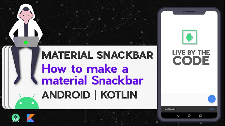 Material SnackBar in Android using Kotlin | 2020