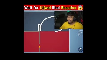 Techno Gamerz Reaction on playing Brain it on 😱 | #shorts