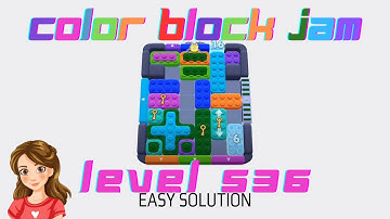 Color Block Jam Level 536 Easy Solution