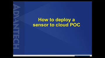 [Webinar] How to Deploy a Sensor to Cloud POC