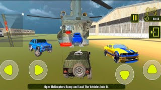 US Army Cruise Ship Tank Transport Helicopter Game #2 - Android Gameplay screenshot 4